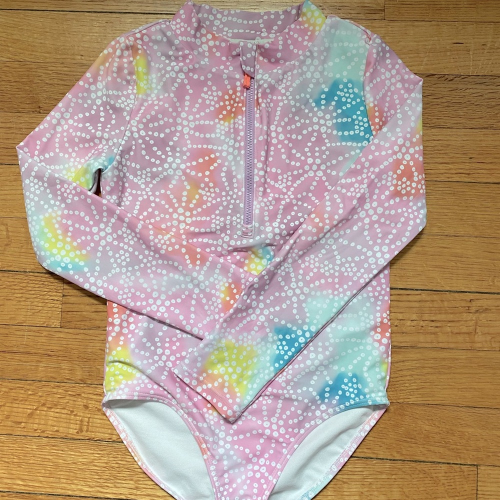 Front Zip Rashguard sz8